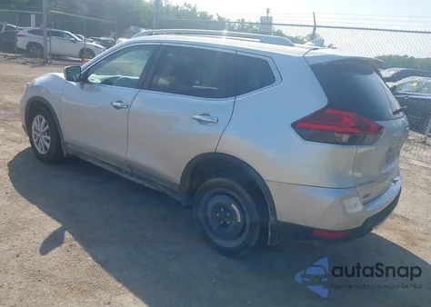 2017 Nissan Rogue Sv из США, поврежденный, VIN 5N1AT2MT7HC895844